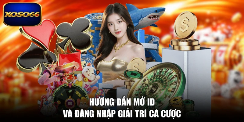 Hướng dẫn mở ID và đăng nhập giải trí cá cược