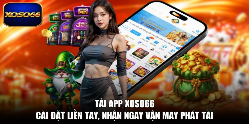 Tải App XOSO66 - Cài Đặt Liền Tay, Nhận Ngay Vận May Phát Tài